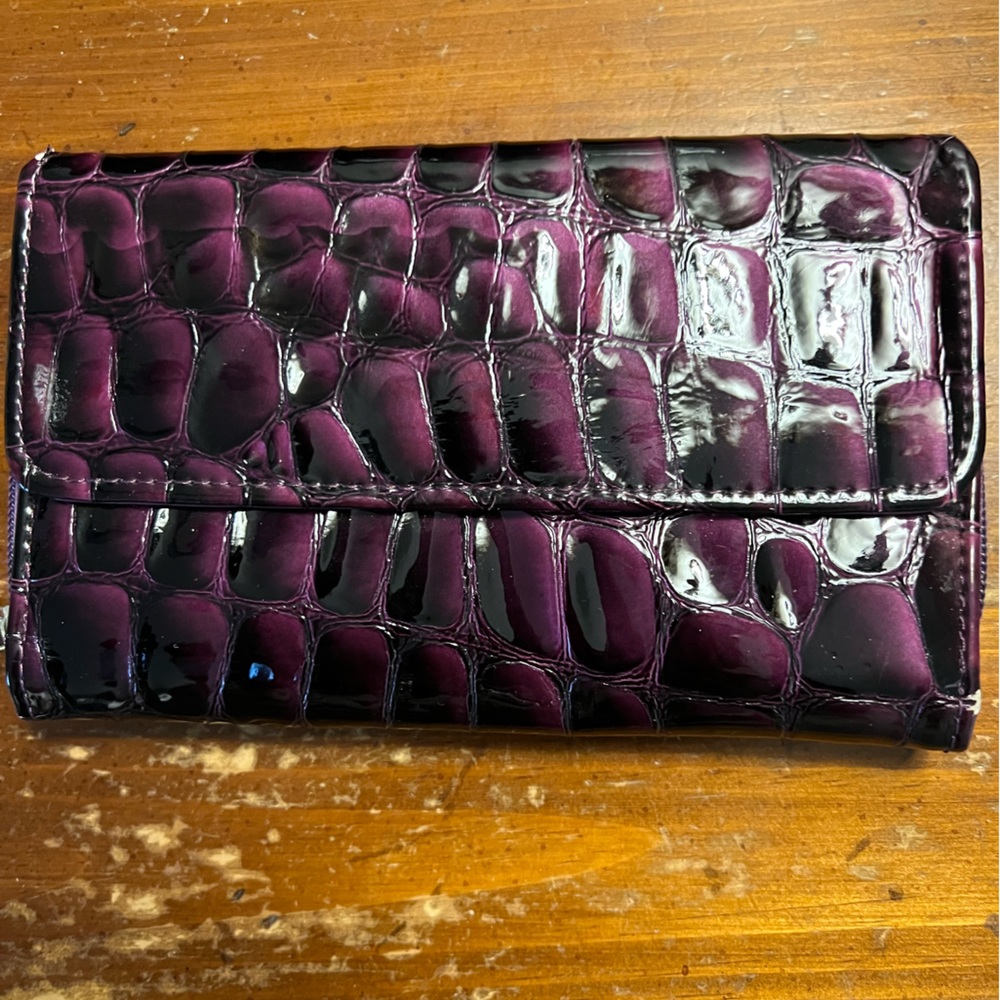 Purple wallet